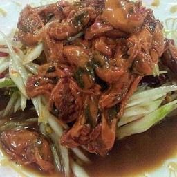 ตำหอยดอง (ใส่ปลาร้า)