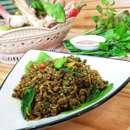 คั่วกลิ้งหมูสมุนไพร