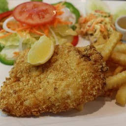 ไก้ชุปเกร็ดขนมปังทอดกรอบ