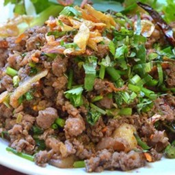 ลาบเนื้อ