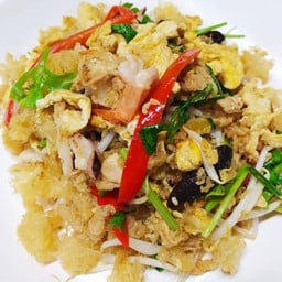 กระเพาะปลาผัดแห้ง