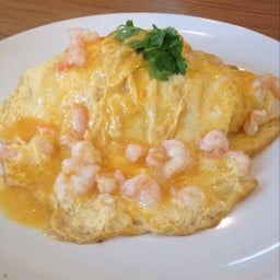 ข้าวไข่ข้นกุ้ง