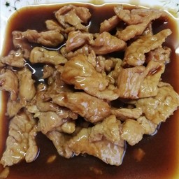 หมูผัดชีอี้ว