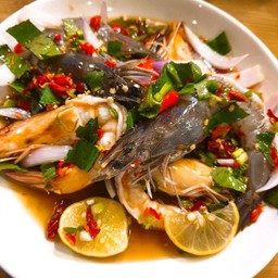 ยำกุ้ง  ทูโทน Premuim