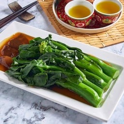 คะน้าฮ่องกงน้ำมันหอย Hong Kong Kale with Oyster Sauce