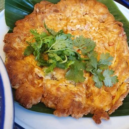 ไข่เจียวแหนมพริกสด