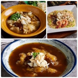 หูฉลามน้ำแดง กระเพาะปลาน้ำแดง หมี่ผัดฮ่องกง