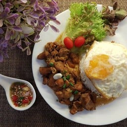 ข้าวไก่อบน้ำผึ้ง