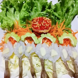 กุ้งแช่น้ำปลา