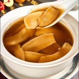 ซุปเป๋าฮื้อน้ำแดง Imitation Abalone Slice in Brown Soup