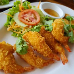กุ้งชุบแป้งทอด