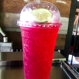 น้ำแดงมะนาวโซดา