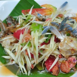 ส้มตำปูม้าดอง