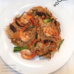 ผัดหมี่ฮ่องกงกุ้ง