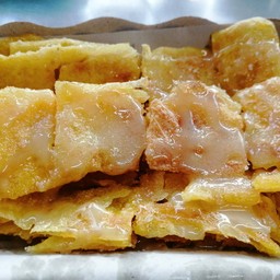 โรตีไข่(ใส่ถาด)