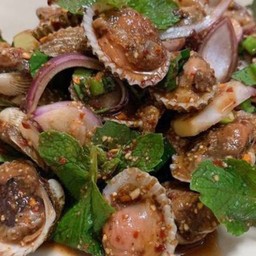 ลาบหอยแครง