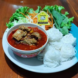 บ้านขนมจีน &กระเพรารสเด็ด