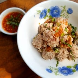 หมูสับก้อนลวกจิ้ม
