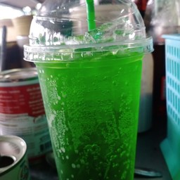 น้ำเขียวโซดาเย็น