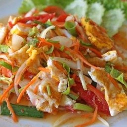 ยำไข่ดาว