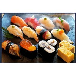 ซูชิรวมเซ็ท โคโคโร ลด30% [Blue Ocean Sushi]