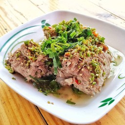 เล้งแซ่บแสบปากราคาหน้าร้าน วัดด่าน
