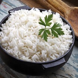 Steam rice baasmati