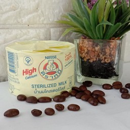 นมตราหมีสีเหลืองเย็น