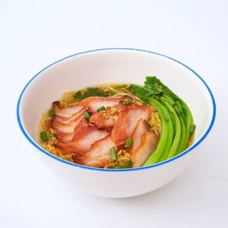 บะหมี่หมูแดงฮ่องกง (น้ำ - แห้ง)