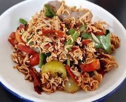 ตำมาม่ากุ้งลวก