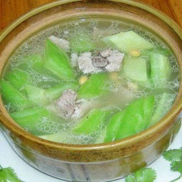 แกงจืดมะระซี่โครงหมู