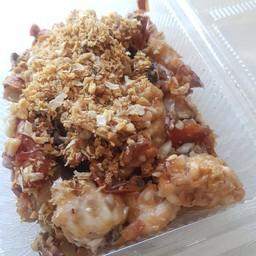 ปูนิ่มทอดกระเทียม (กับข้าว)