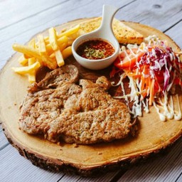 สเต็กไก่ย่าง จิ้มแจ่ว [จัดส่ง]