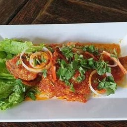 ปลาทับทิมราดพริก