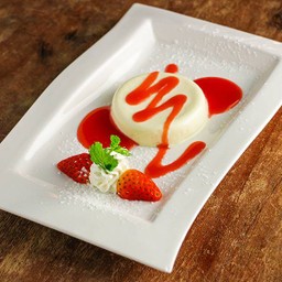 Homemade Panna cotta