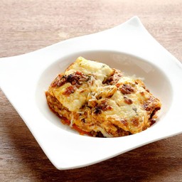 Homemade lasagne
