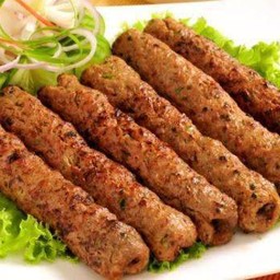chicken seekh kebabs