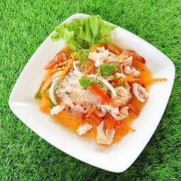 ยำวุ้นเส้นทะเล