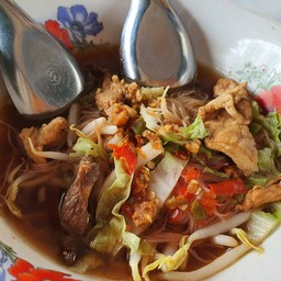 ก๋วยเตี๋ยวเรือป้าขาว ตลาดน้ำท่าคา