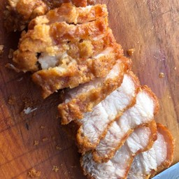 หมูสามชั้นทอดล้วน