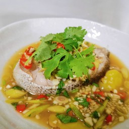 ปลานึ่งมะนาว