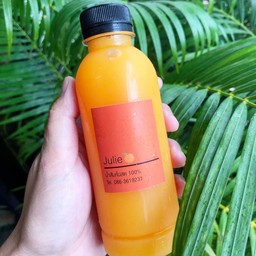 น้ำส้มคั้นสด 250cc.