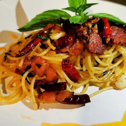 Lucky food from house