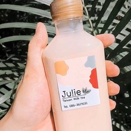 ชานมไต้หวัน + บราวเยลลี่ชูก้า (ขวด)