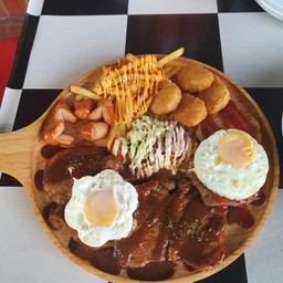 สเต็กถาด