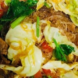 ผัดวุ้นเส้นใส่ไข่ (เป็นกับข้าว)