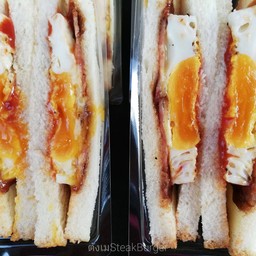 B Bacon egg cheese sandwich