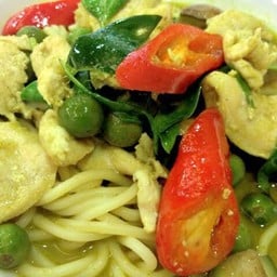 สปาเกตตี้ผัดเขียวหวาน