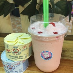 นมหมีปั่น นมชมพู