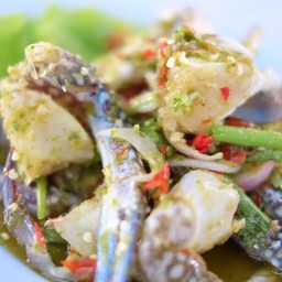 ยำปูม้า